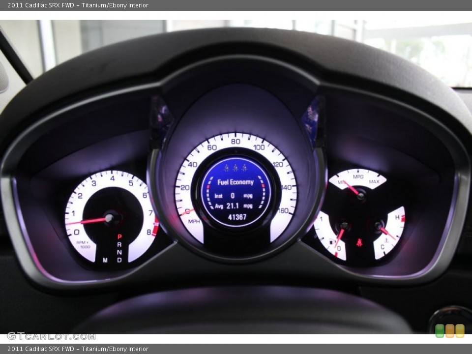 Titanium/Ebony Interior Gauges for the 2011 Cadillac SRX FWD #81326531