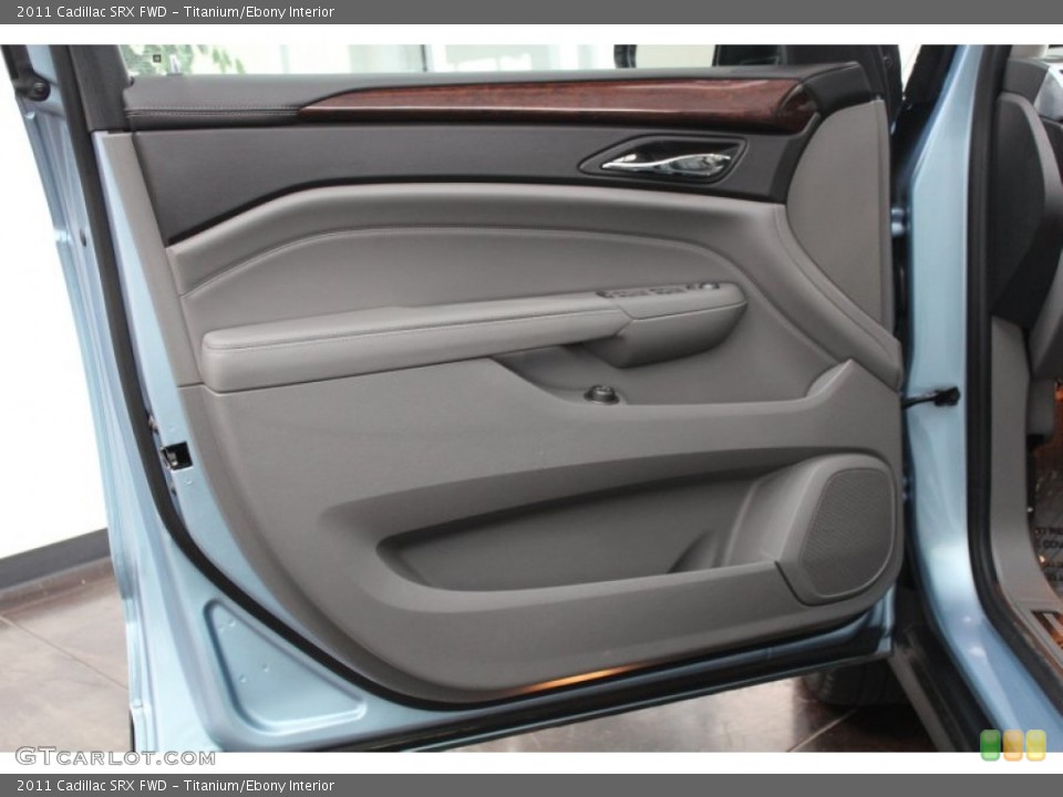 Titanium/Ebony Interior Door Panel for the 2011 Cadillac SRX FWD #81326594