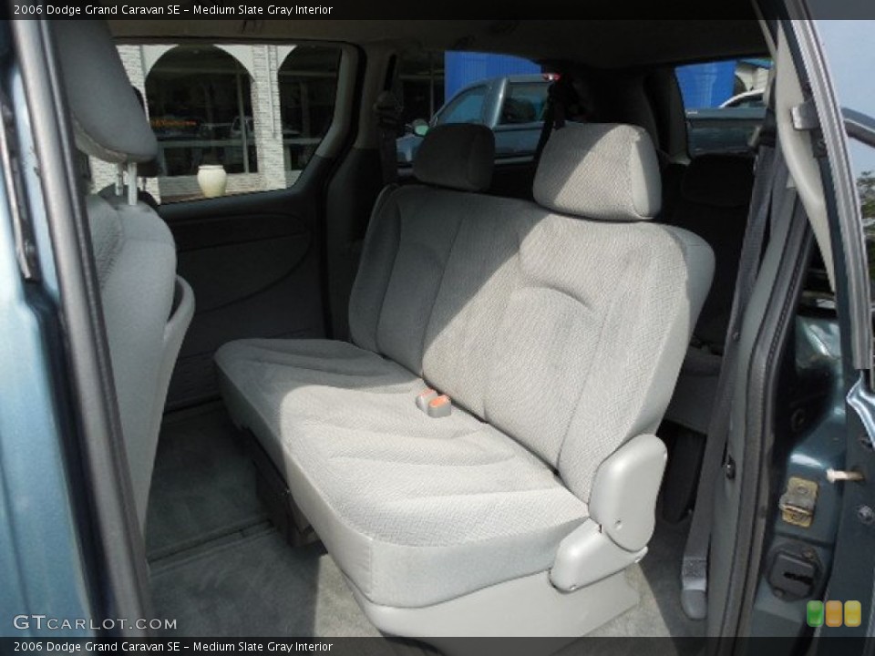 Medium Slate Gray Interior Rear Seat for the 2006 Dodge Grand Caravan SE #81327140