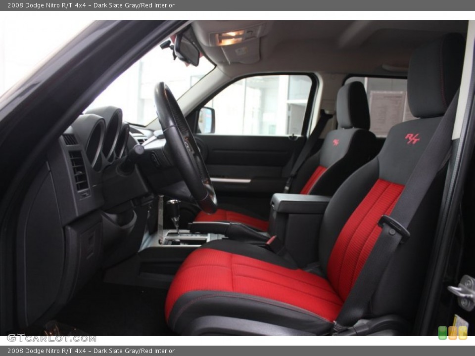 Dark Slate Gray/Red Interior Photo for the 2008 Dodge Nitro R/T 4x4 #81327701