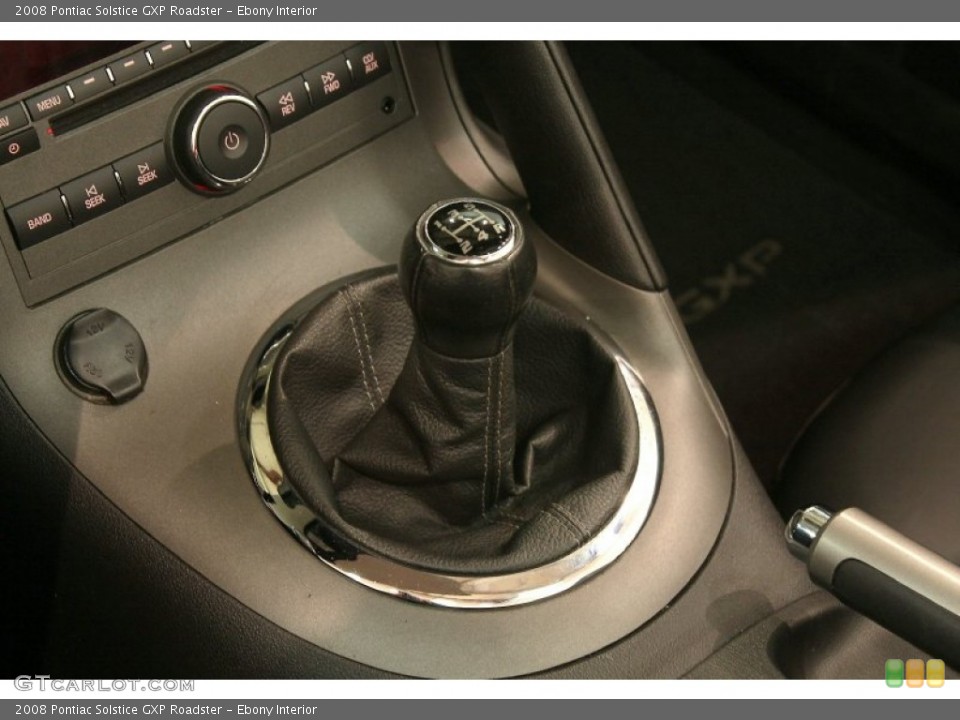 Ebony Interior Transmission for the 2008 Pontiac Solstice GXP Roadster #81328173
