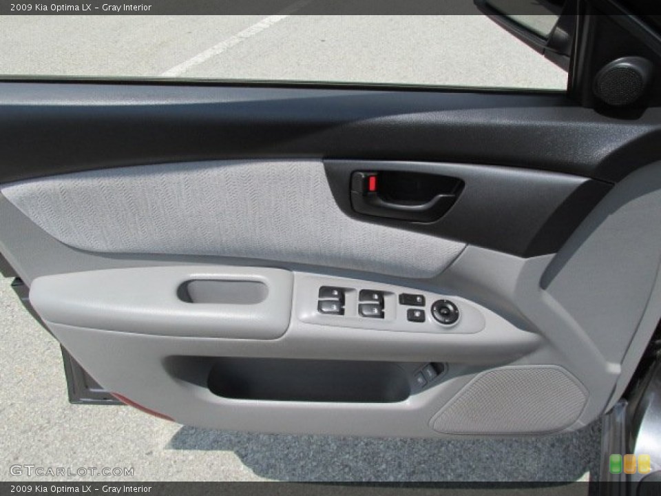 Gray Interior Door Panel for the 2009 Kia Optima LX #81329666