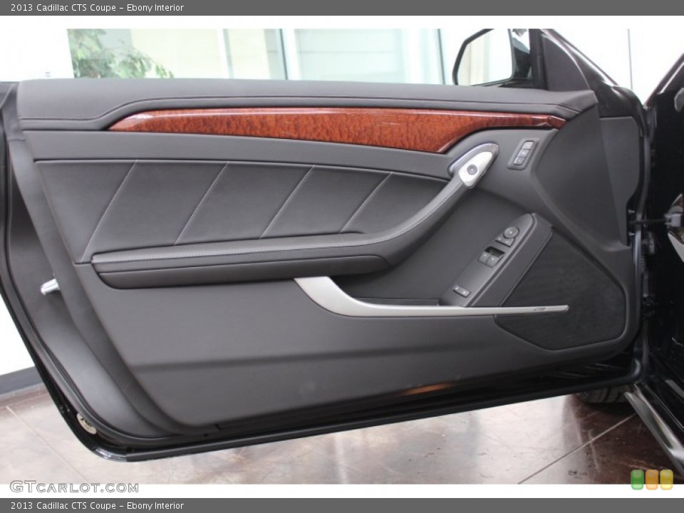 Ebony Interior Door Panel for the 2013 Cadillac CTS Coupe #81330095