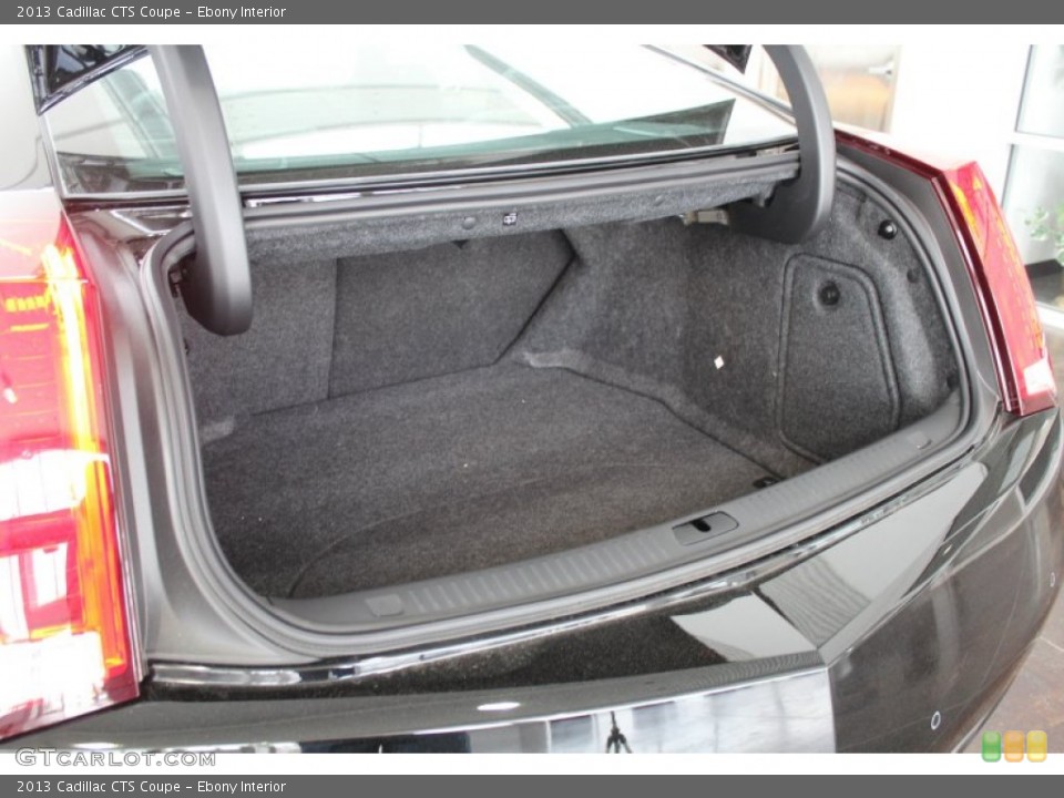 Ebony Interior Trunk for the 2013 Cadillac CTS Coupe #81330237