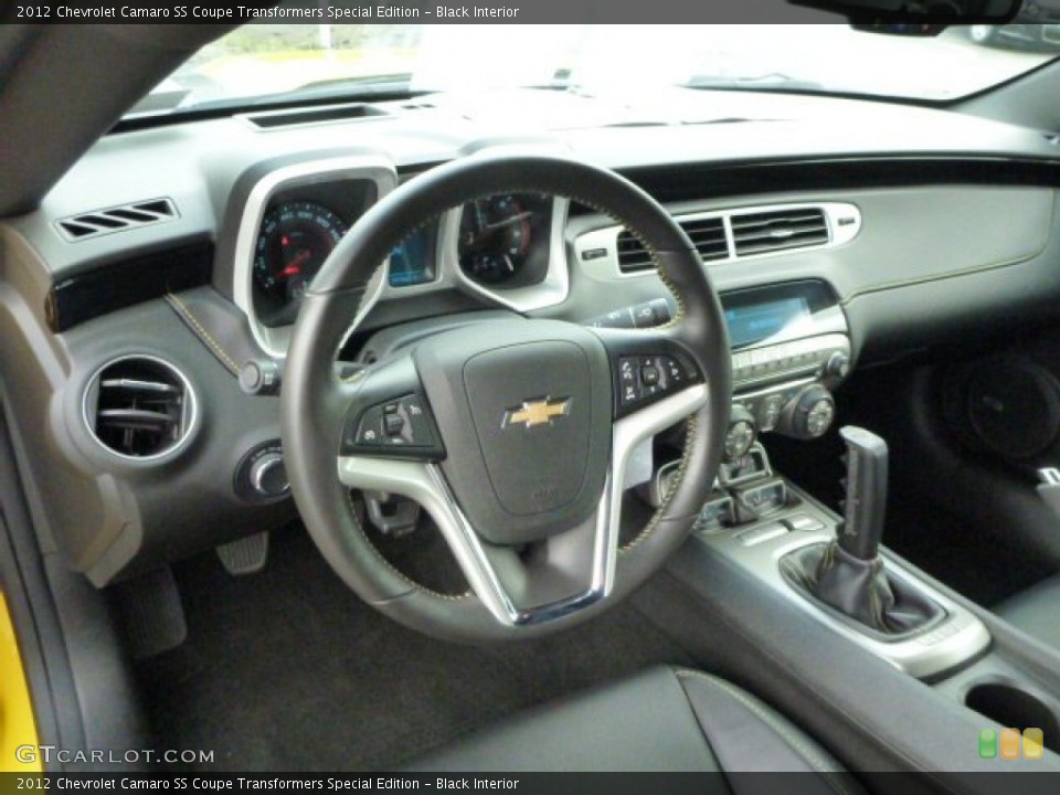 Black Interior Dashboard for the 2012 Chevrolet Camaro SS Coupe Transformers Special Edition #81331883