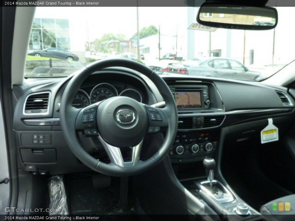 Black Interior Dashboard for the 2014 Mazda MAZDA6 Grand Touring #81331994
