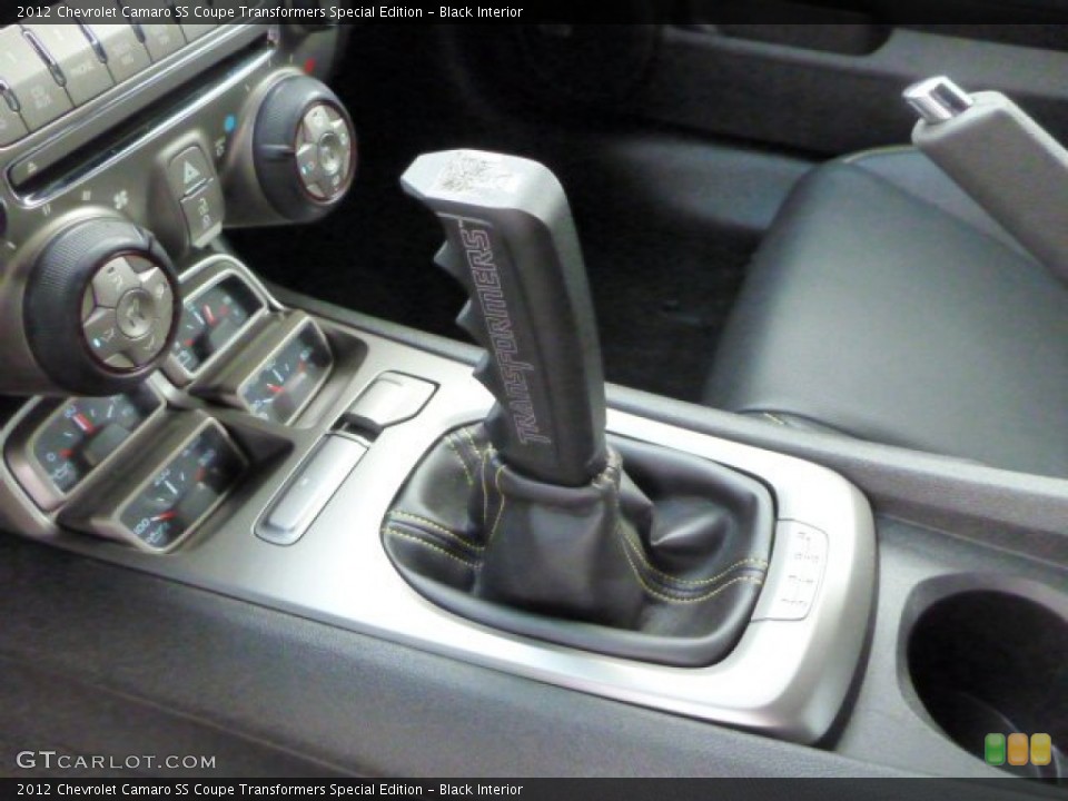 Black Interior Transmission for the 2012 Chevrolet Camaro SS Coupe Transformers Special Edition #81332106