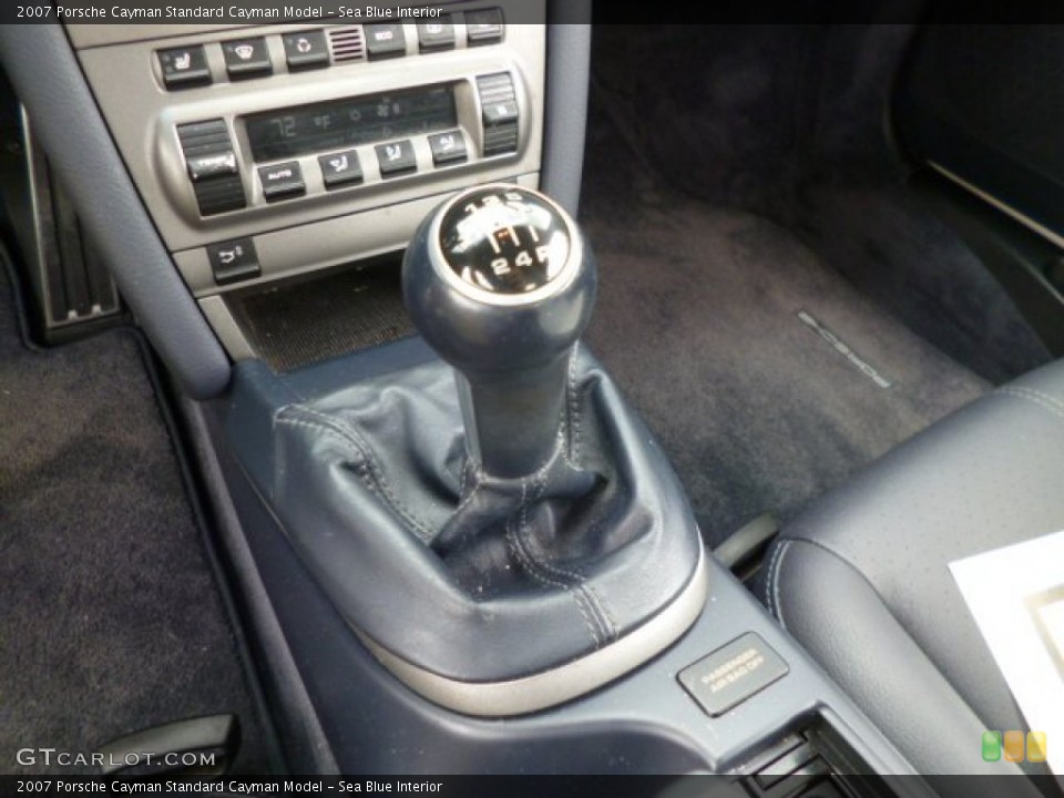 Sea Blue Interior Transmission for the 2007 Porsche Cayman  #81332732