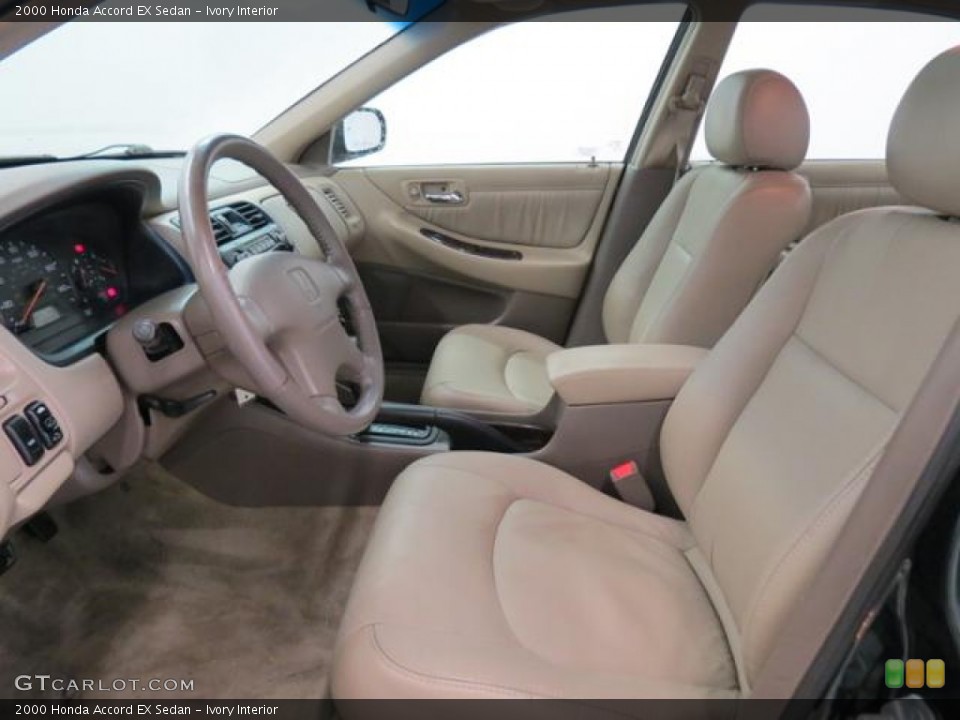 Ivory Interior Front Seat for the 2000 Honda Accord EX Sedan #81332833