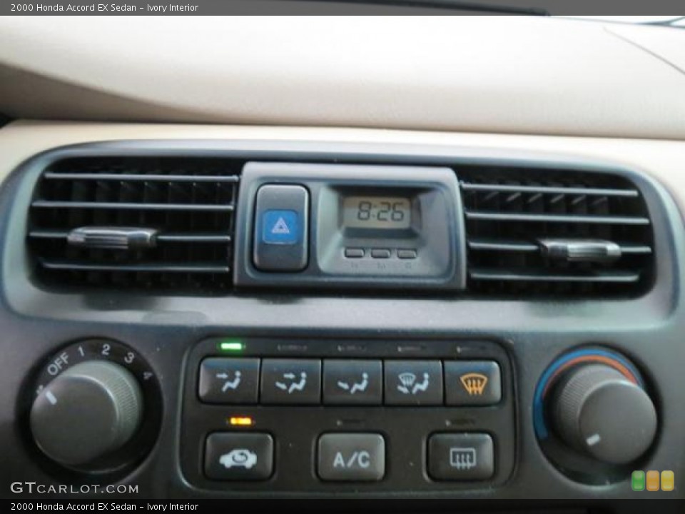 Ivory Interior Controls for the 2000 Honda Accord EX Sedan #81333011