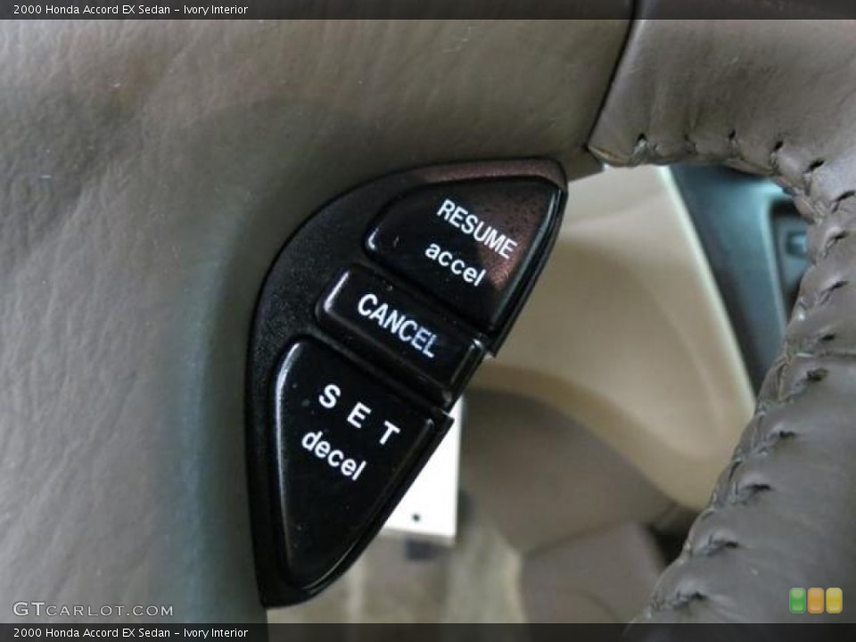 Ivory Interior Controls for the 2000 Honda Accord EX Sedan #81333095
