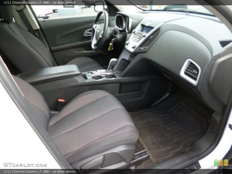 Jet Black Interior Photo for the 2011 Chevrolet Equinox LT AWD #81333242
