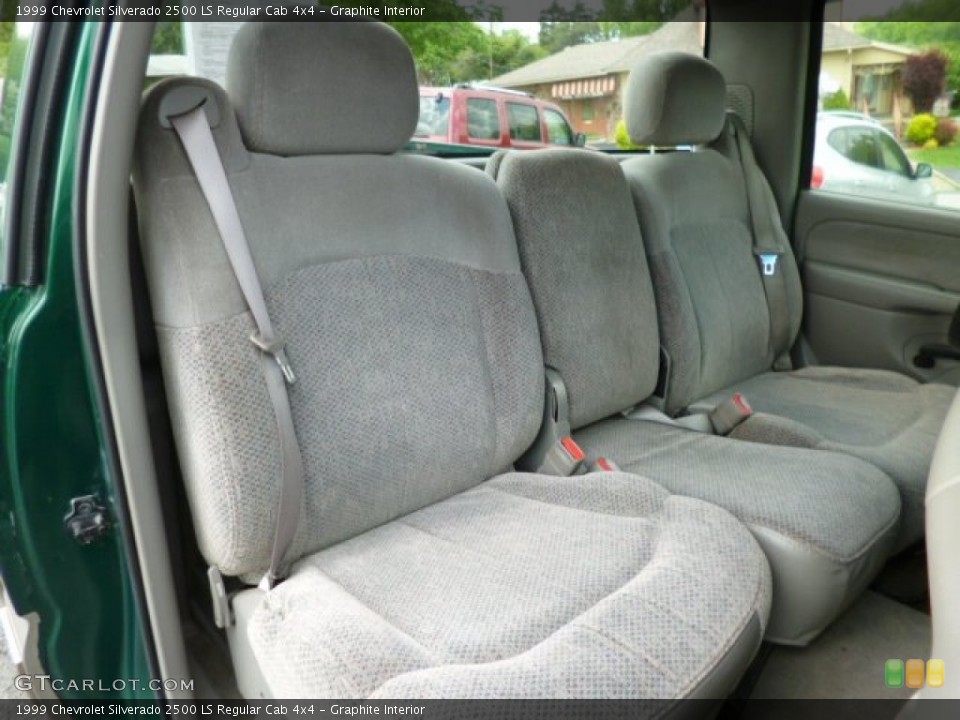 Graphite Interior Front Seat for the 1999 Chevrolet Silverado 2500 LS Regular Cab 4x4 #81333908