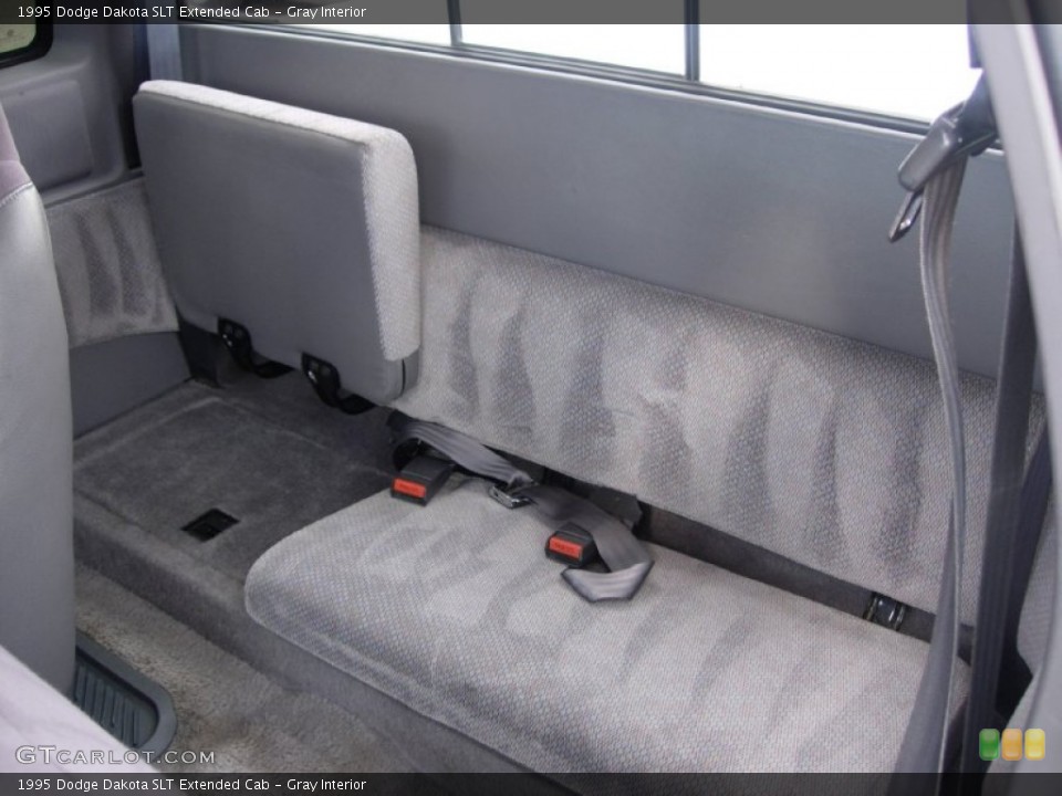 Gray Interior Rear Seat for the 1995 Dodge Dakota SLT Extended Cab #81335744