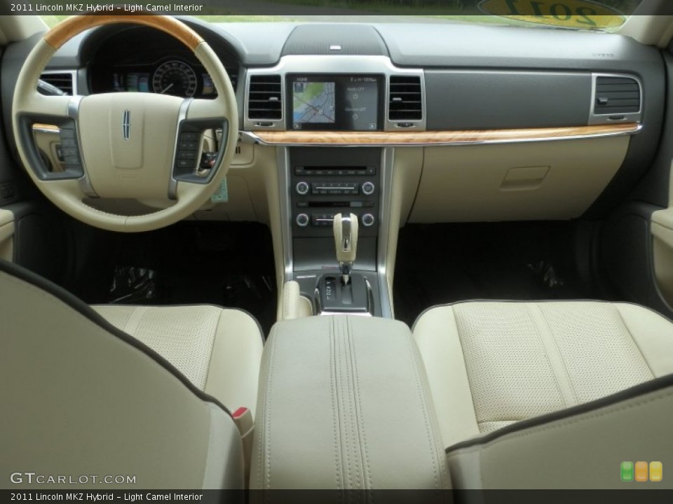 Light Camel Interior Dashboard for the 2011 Lincoln MKZ Hybrid #81336207