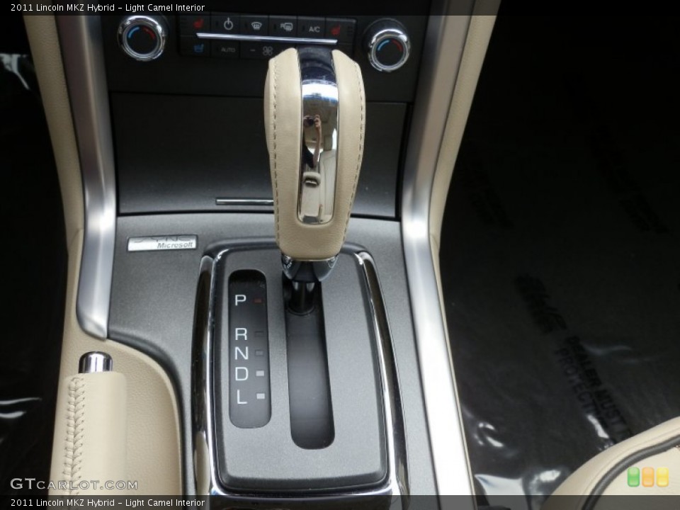 Light Camel Interior Transmission for the 2011 Lincoln MKZ Hybrid #81336269