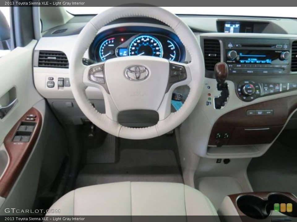 Light Gray Interior Dashboard for the 2013 Toyota Sienna XLE #81336377