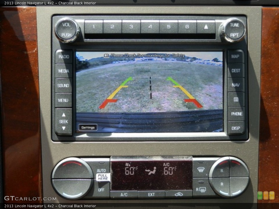 Charcoal Black Interior Controls for the 2013 Lincoln Navigator L 4x2 #81337043