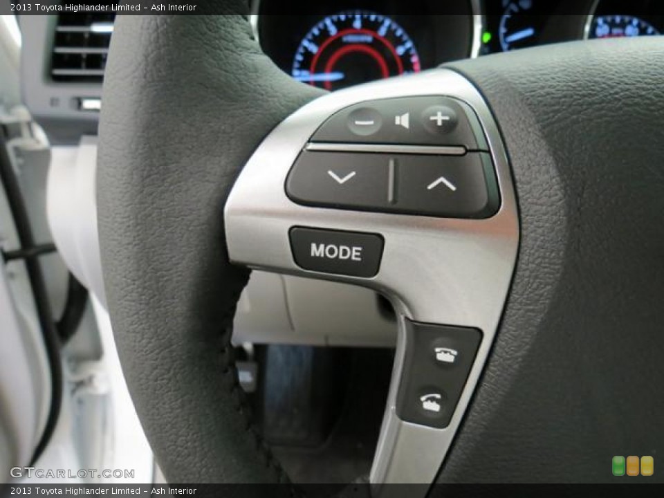 Ash Interior Controls for the 2013 Toyota Highlander Limited #81337577