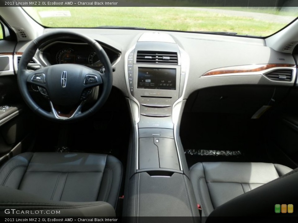 Charcoal Black Interior Dashboard for the 2013 Lincoln MKZ 2.0L EcoBoost AWD #81337588