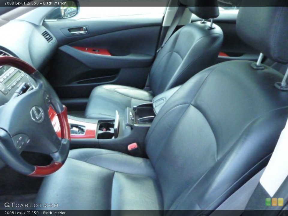 Black Interior Photo for the 2008 Lexus ES 350 #81338210