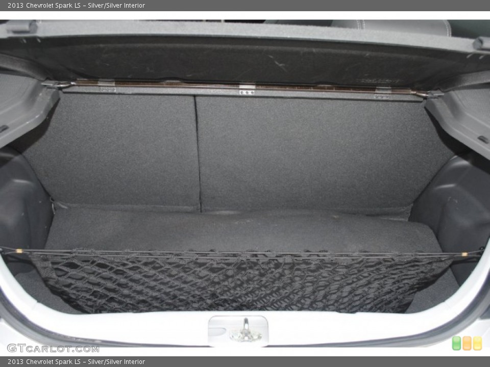 Silver/Silver Interior Trunk for the 2013 Chevrolet Spark LS #81339140