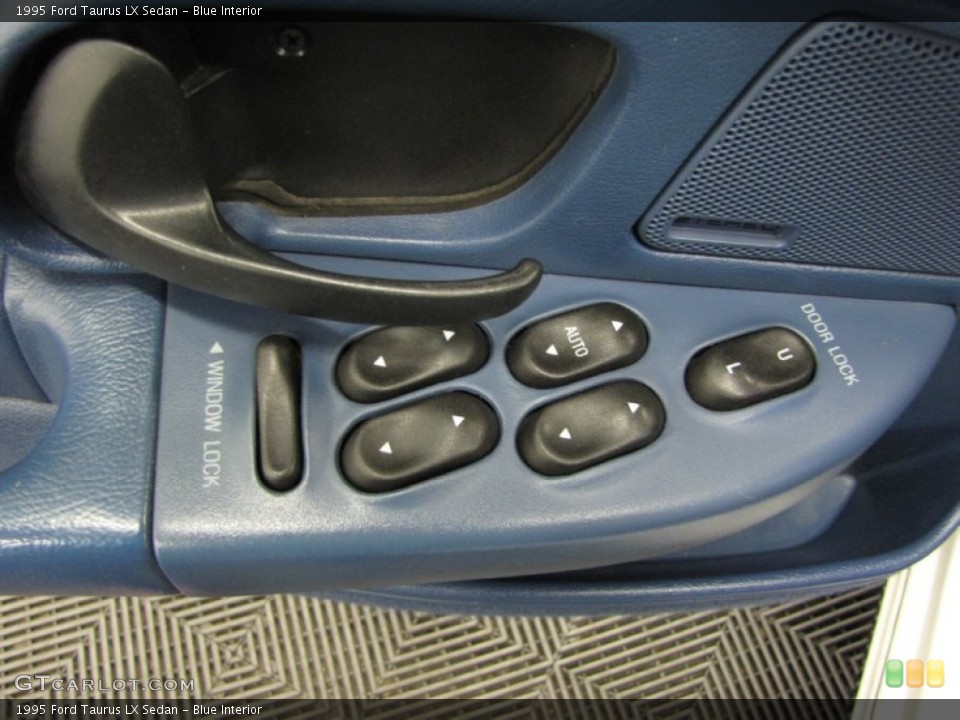 Blue Interior Controls for the 1995 Ford Taurus LX Sedan #81339929