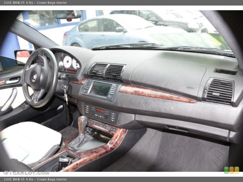 Cream Beige Interior Dashboard for the 2005 BMW X5 4.8is #81341405