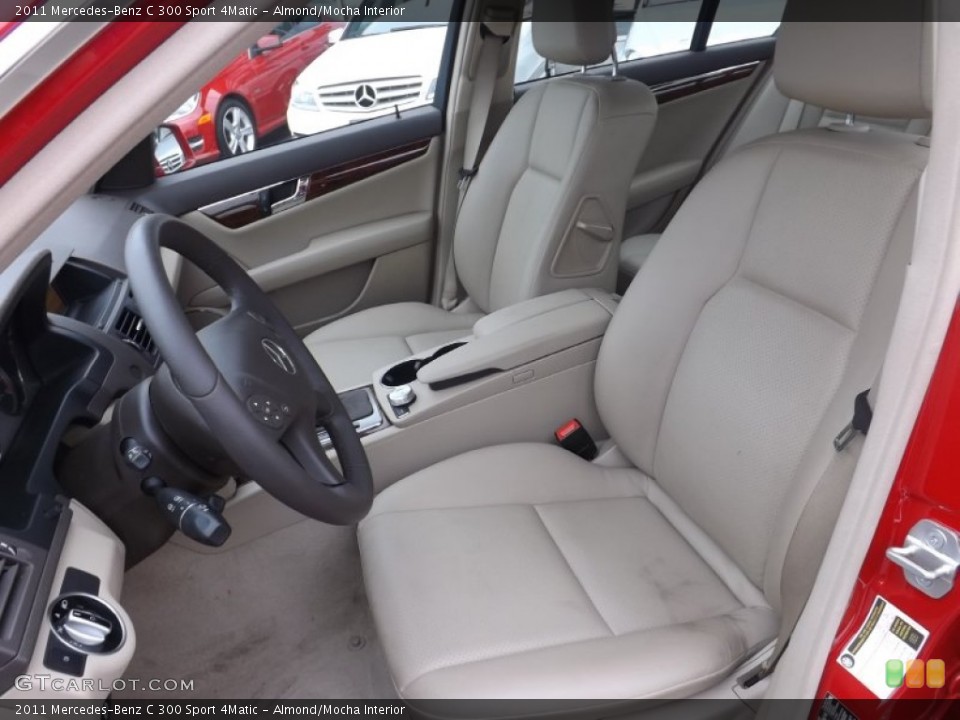 Almond/Mocha Interior Photo for the 2011 Mercedes-Benz C 300 Sport 4Matic #81341678