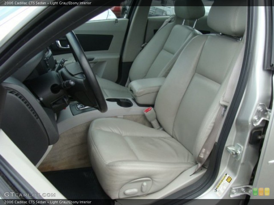 Light Gray/Ebony Interior Front Seat for the 2006 Cadillac CTS Sedan #81342849