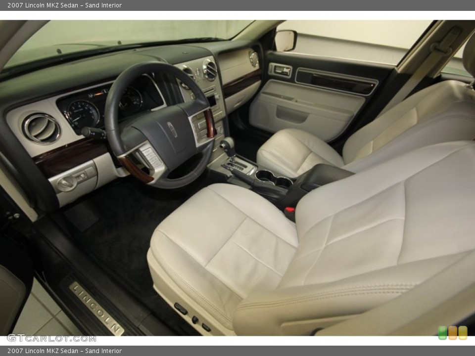 Sand Interior Prime Interior for the 2007 Lincoln MKZ Sedan #81346319