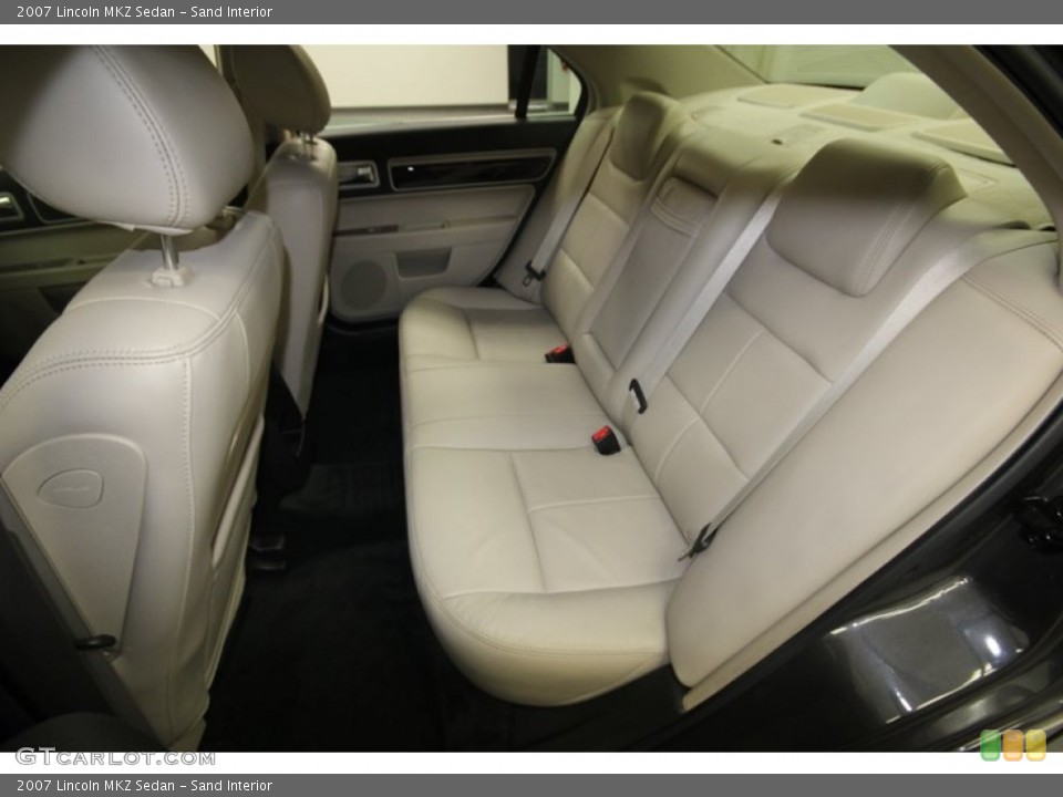Sand Interior Rear Seat for the 2007 Lincoln MKZ Sedan #81346331