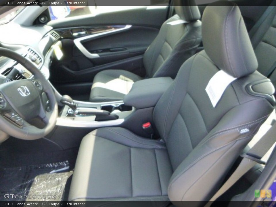Black Interior Photo for the 2013 Honda Accord EX-L Coupe #81346424