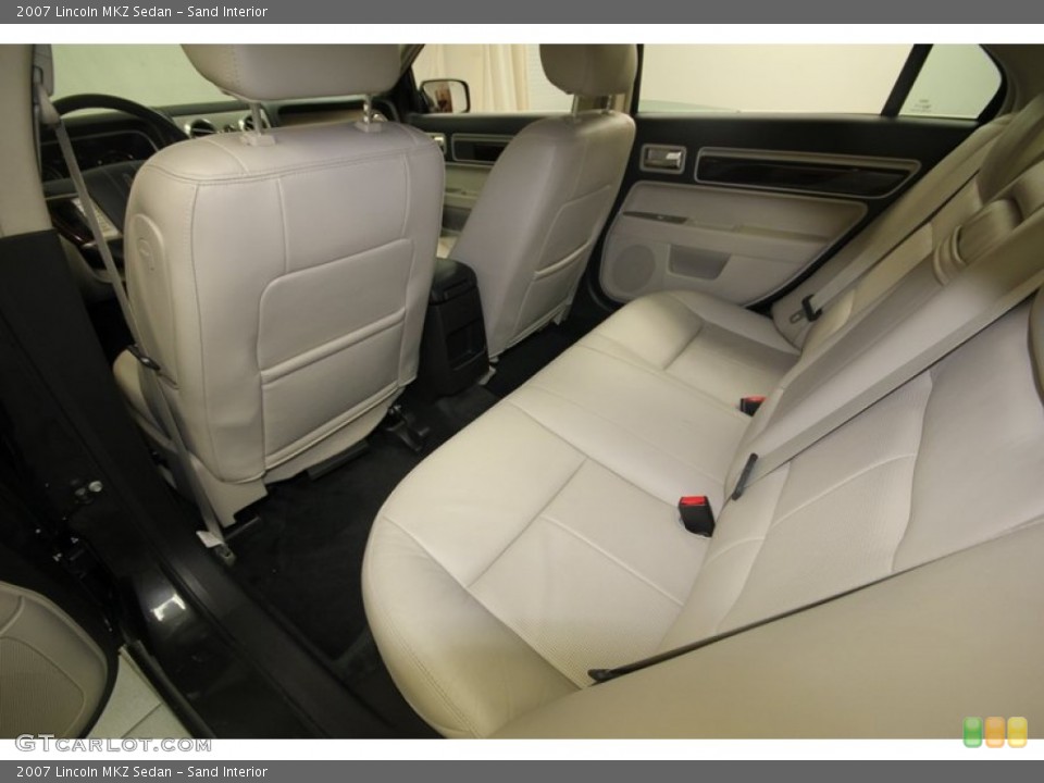 Sand Interior Rear Seat for the 2007 Lincoln MKZ Sedan #81346520