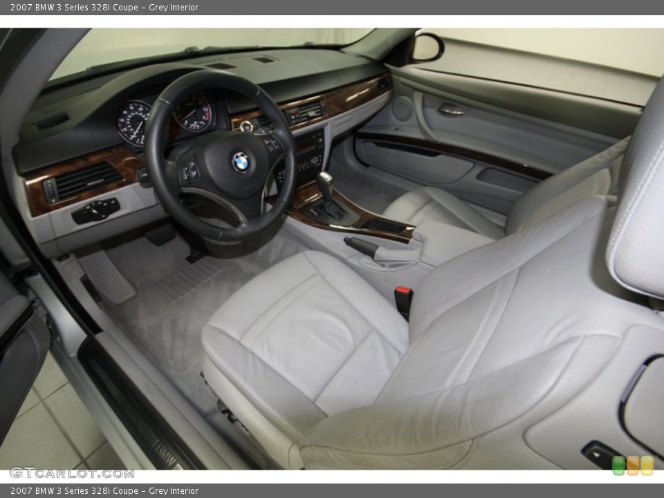 Grey 2007 BMW 3 Series Interiors