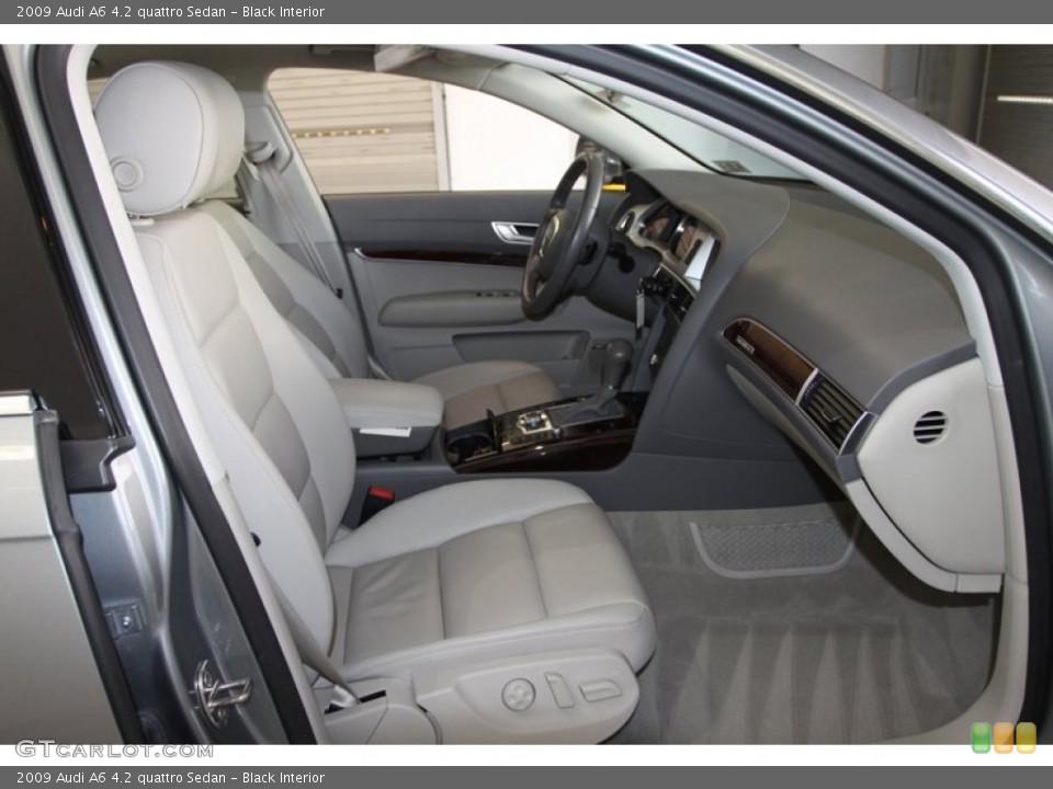 Black Interior Photo for the 2009 Audi A6 4.2 quattro Sedan #81347159