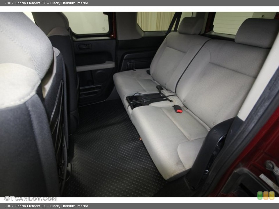 Black/Titanium Interior Rear Seat for the 2007 Honda Element EX #81347218