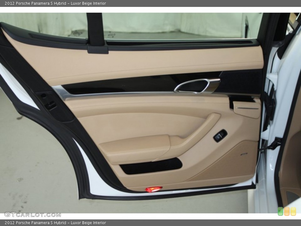 Luxor Beige Interior Door Panel for the 2012 Porsche Panamera S Hybrid #81347402