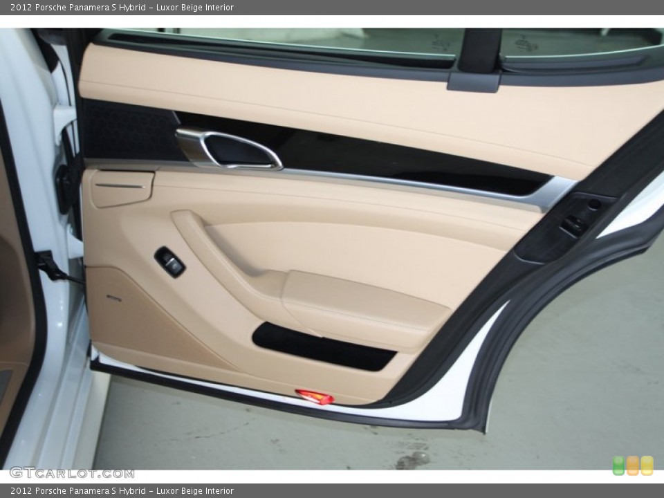 Luxor Beige Interior Door Panel for the 2012 Porsche Panamera S Hybrid #81347597