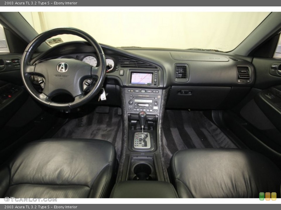 Ebony Interior Dashboard for the 2003 Acura TL 3.2 Type S #81347879