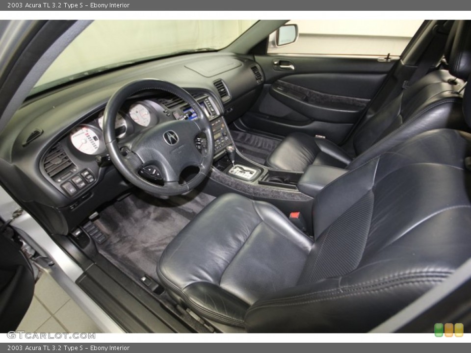 Ebony Interior Prime Interior for the 2003 Acura TL 3.2 Type S #81347930
