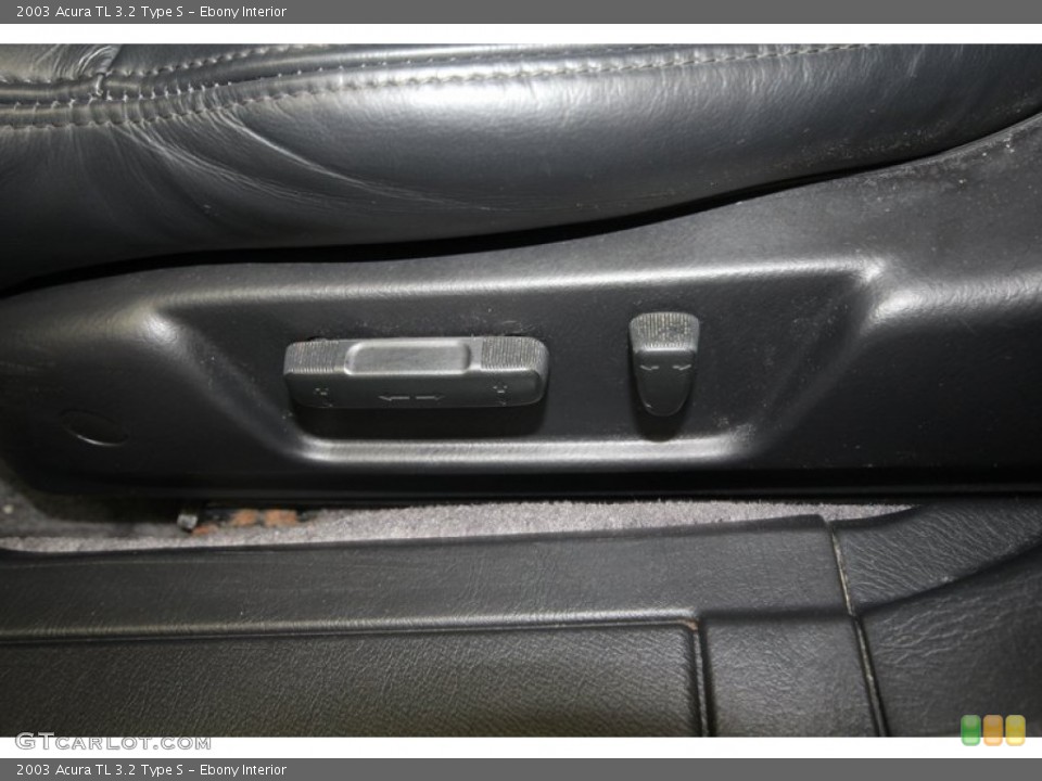 Ebony Interior Controls for the 2003 Acura TL 3.2 Type S #81347954