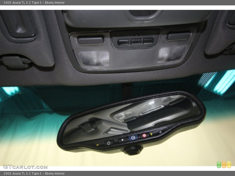 Ebony Interior Controls for the 2003 Acura TL 3.2 Type S #81347969