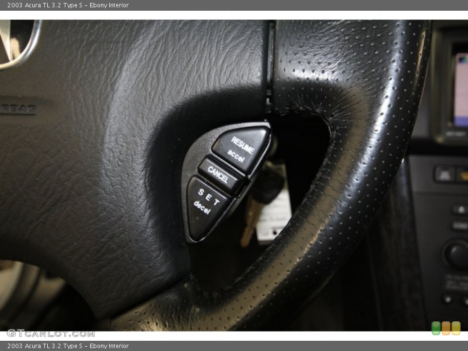 Ebony Interior Controls for the 2003 Acura TL 3.2 Type S #81348005