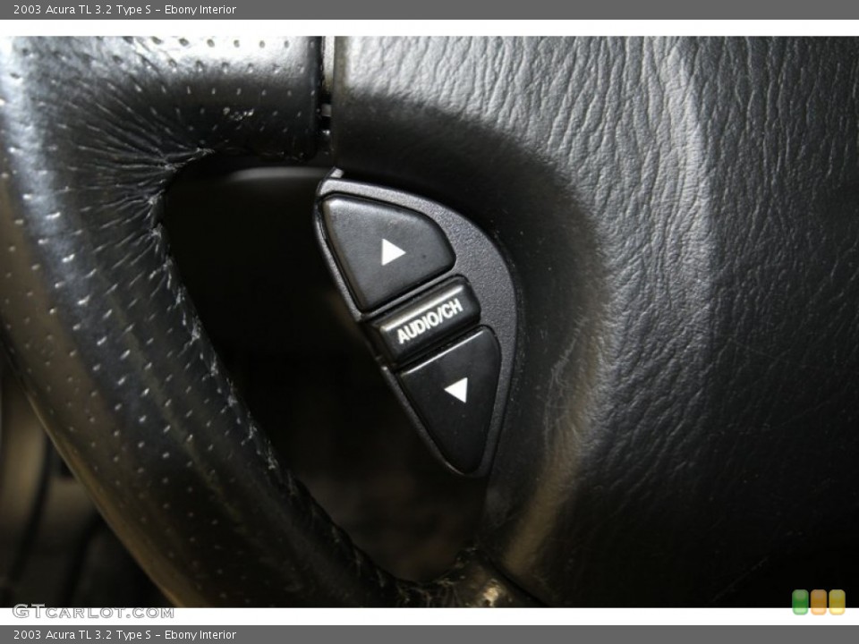 Ebony Interior Controls for the 2003 Acura TL 3.2 Type S #81348011