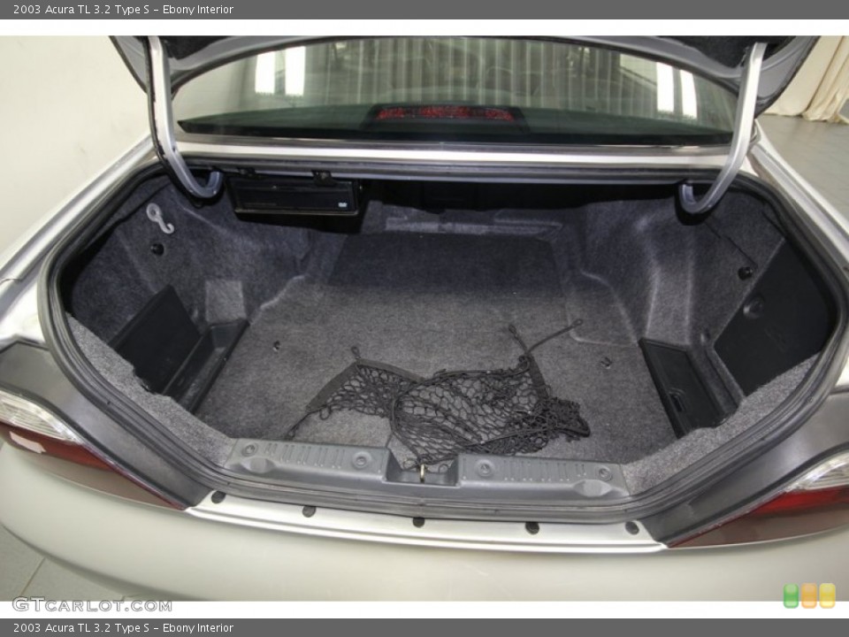 Ebony Interior Trunk for the 2003 Acura TL 3.2 Type S #81348056