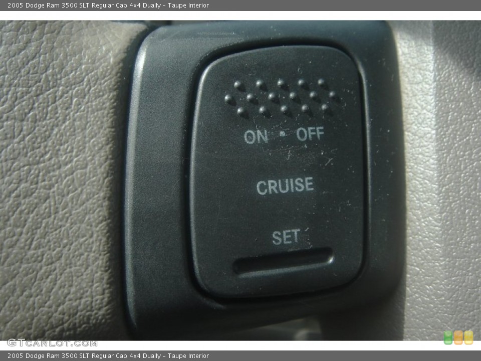 Taupe Interior Controls for the 2005 Dodge Ram 3500 SLT Regular Cab 4x4 Dually #81350109