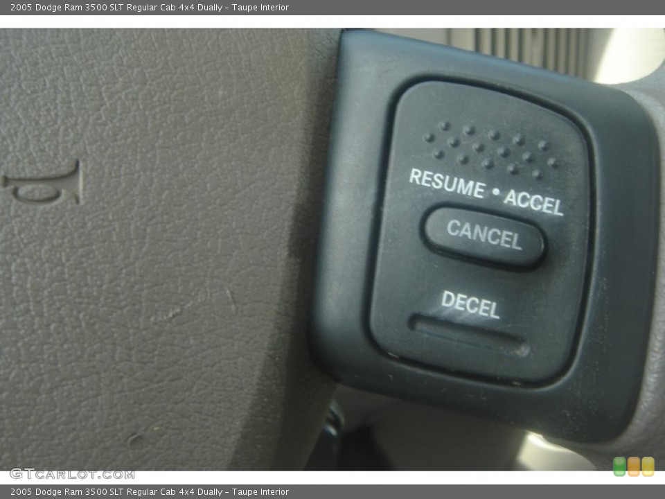 Taupe Interior Controls for the 2005 Dodge Ram 3500 SLT Regular Cab 4x4 Dually #81350127