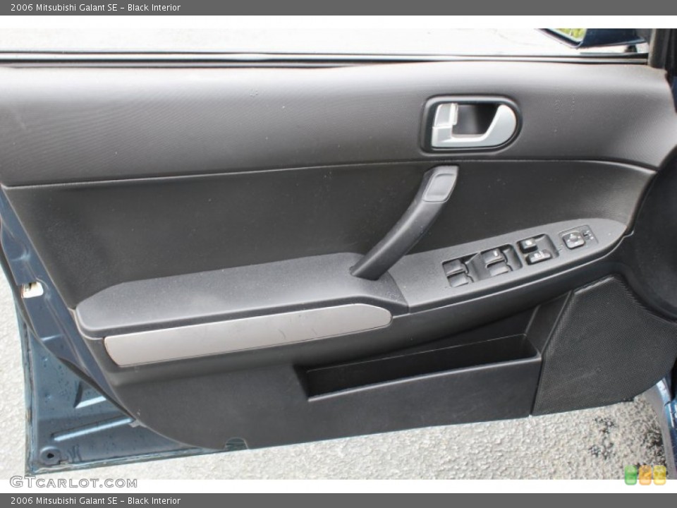 Black Interior Door Panel for the 2006 Mitsubishi Galant SE #81350208