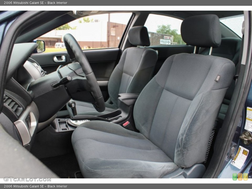 Black Interior Photo for the 2006 Mitsubishi Galant SE #81350229